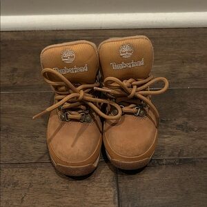 Timberland Kids Brown Lace-Up Boots
